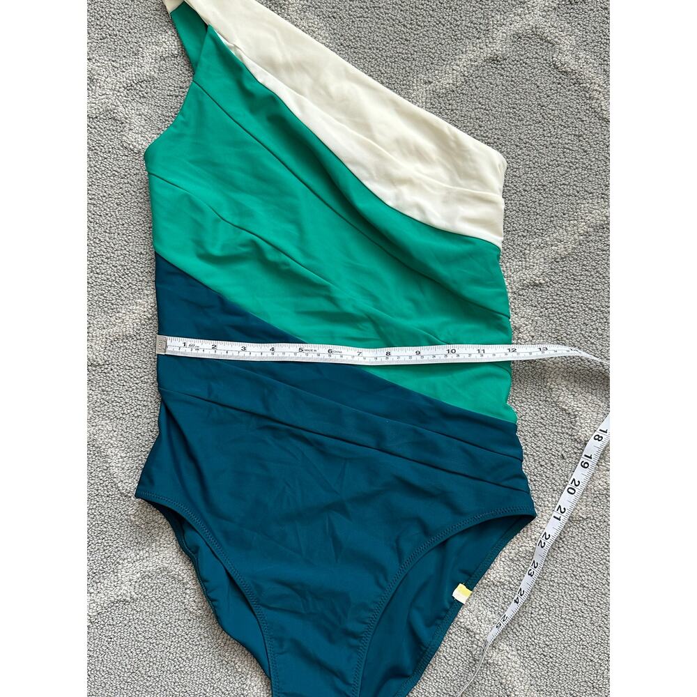 NWOT Summersalt Sidestroke Colorblock One-Piece Swimsuit - Picture 7 of 7